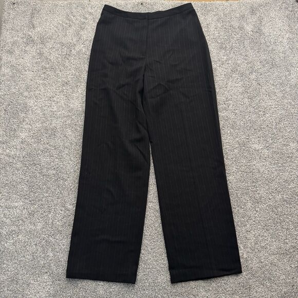 Charter Club Dress Pants Womens Size 8 Pinstripe Office Y2K Academia Minimalist - Picture 1 of 7